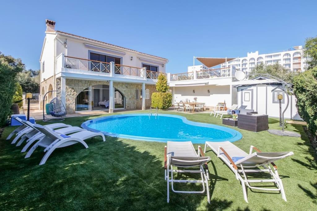 Moderne Villa, Pool+Meerblick,Schnelles Wifi,Klima Cales de Mallorca Exterior foto