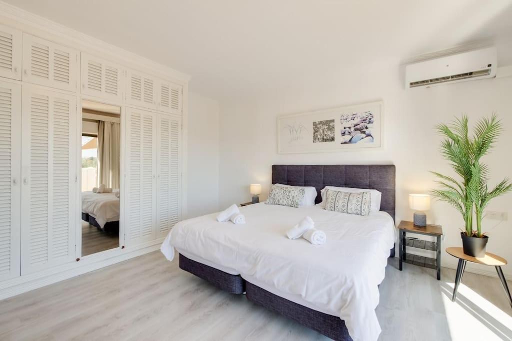 Moderne Villa, Pool+Meerblick,Schnelles Wifi,Klima Cales de Mallorca Exterior foto