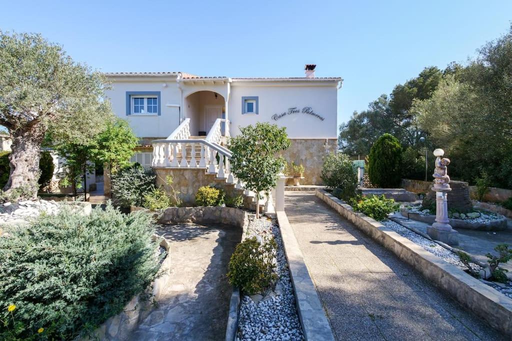 Moderne Villa, Pool+Meerblick,Schnelles Wifi,Klima Cales de Mallorca Exterior foto