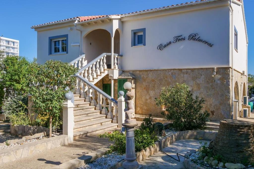 Moderne Villa, Pool+Meerblick,Schnelles Wifi,Klima Cales de Mallorca Exterior foto