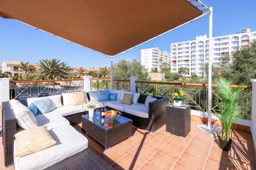 Moderne Villa, Pool+Meerblick,Schnelles Wifi,Klima Cales de Mallorca Exterior foto