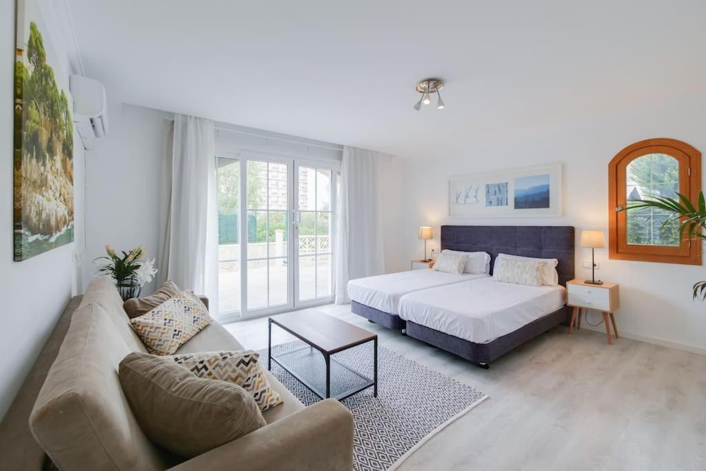 Moderne Villa, Pool+Meerblick,Schnelles Wifi,Klima Cales de Mallorca Exterior foto