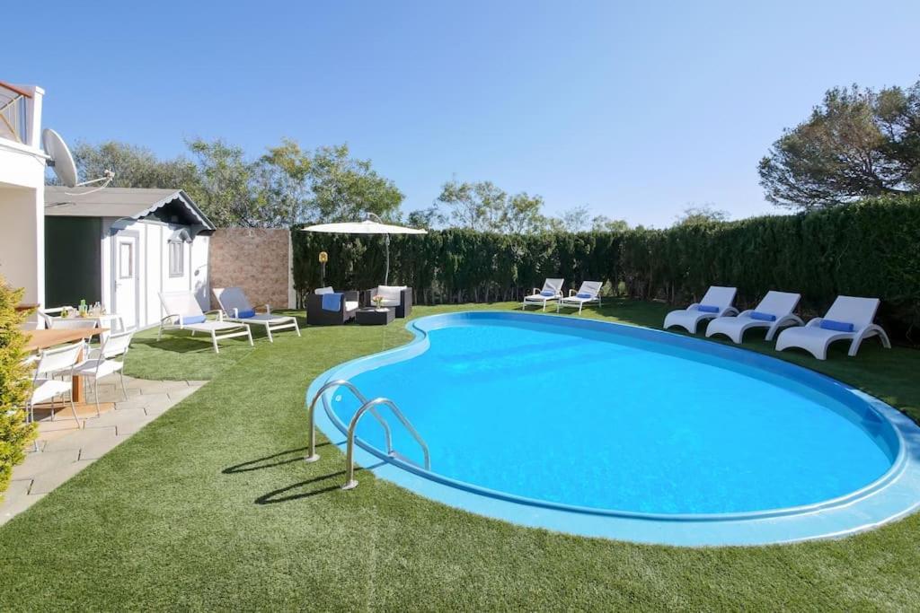 Moderne Villa, Pool+Meerblick,Schnelles Wifi,Klima Cales de Mallorca Exterior foto