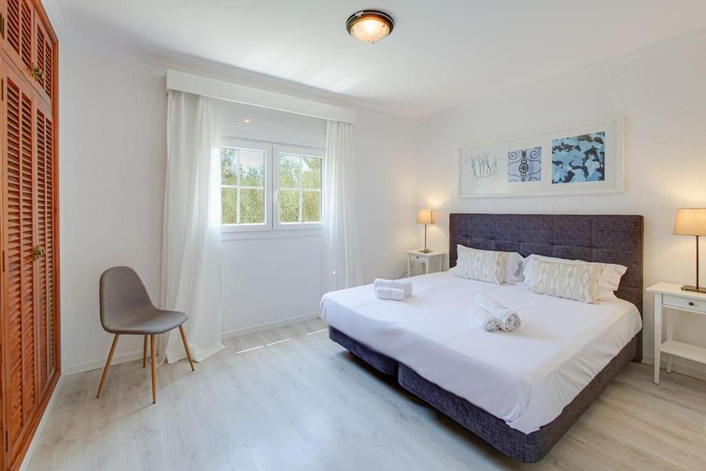 Moderne Villa, Pool+Meerblick,Schnelles Wifi,Klima Cales de Mallorca Exterior foto
